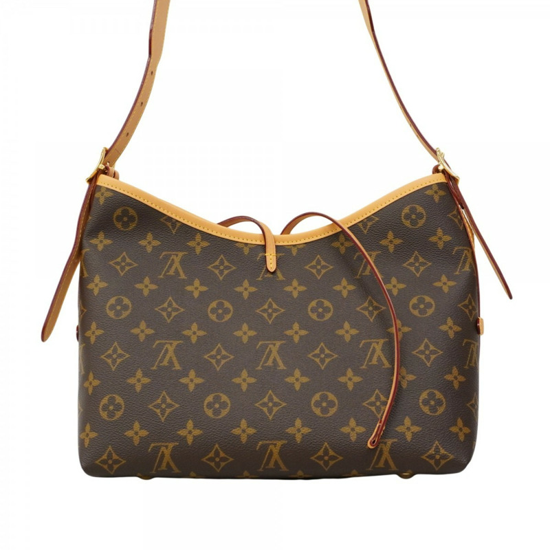路易威登 Monogram Carryall NM PM 單肩包 M46203 棕色 女士-9