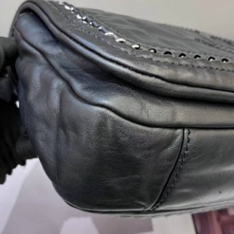 香奈兒/Chanel 滾邊南瓜腋下機場包-8