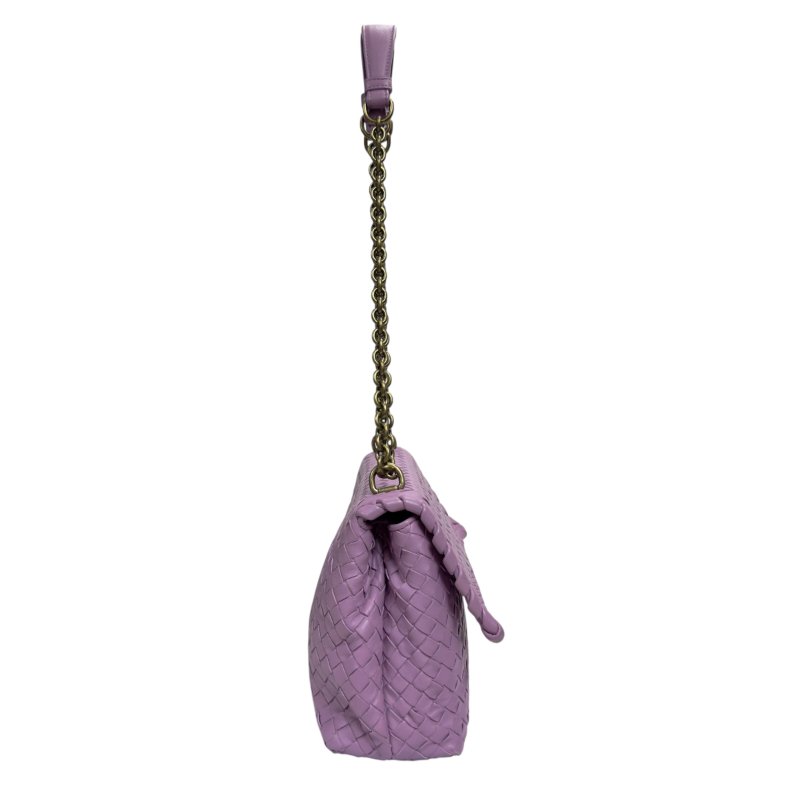 BOTTEGA VENETA Olimpia 織皮 鏈條包-4