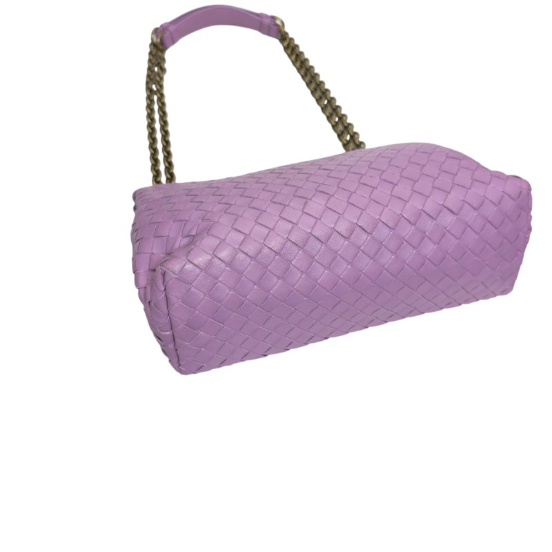 BOTTEGA VENETA Olimpia 織皮 鏈條包-10