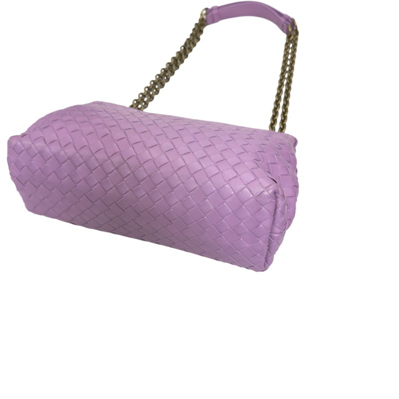 BOTTEGA VENETA Olimpia 織皮 鏈條包-11