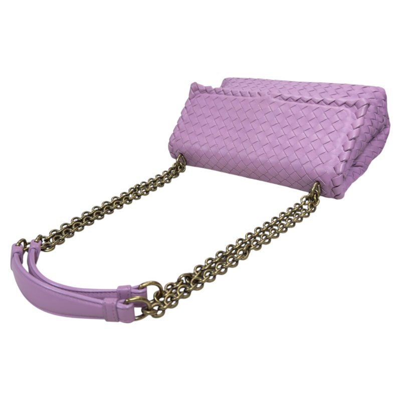 BOTTEGA VENETA Olimpia 織皮 鏈條包-13