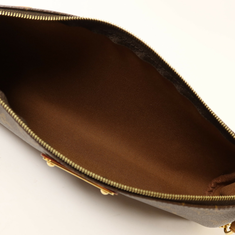 LOUIS VUITTON Monogram Eva金扣手挽肩背兩用袋-4