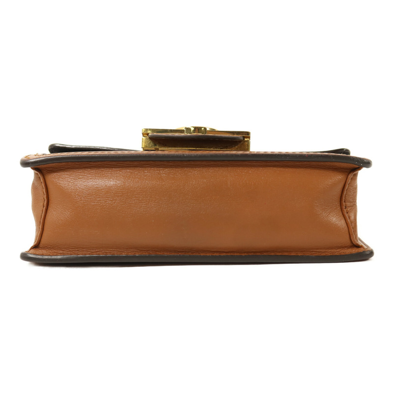 LOUIS VUITTON Monogram Reverse Dauphine金扣鏈帶肩背袋-3