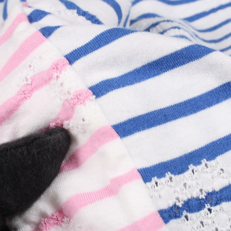 香奈兒 COCO 標誌 T 卹上衣 P77169K11149 純棉 白色 藍色 粉紅 二手 女款 #42-6