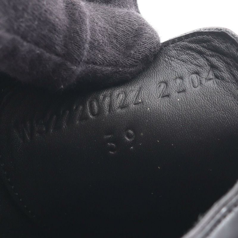 愛馬仕 (HERMES) First Kelly 搭扣樂福鞋，黑色真皮，二手女款，39碼-5