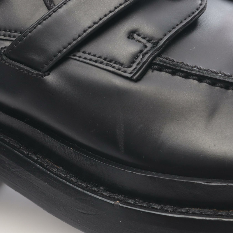 愛馬仕 (HERMES) First Kelly 搭扣樂福鞋，黑色真皮，二手女款，39碼-7