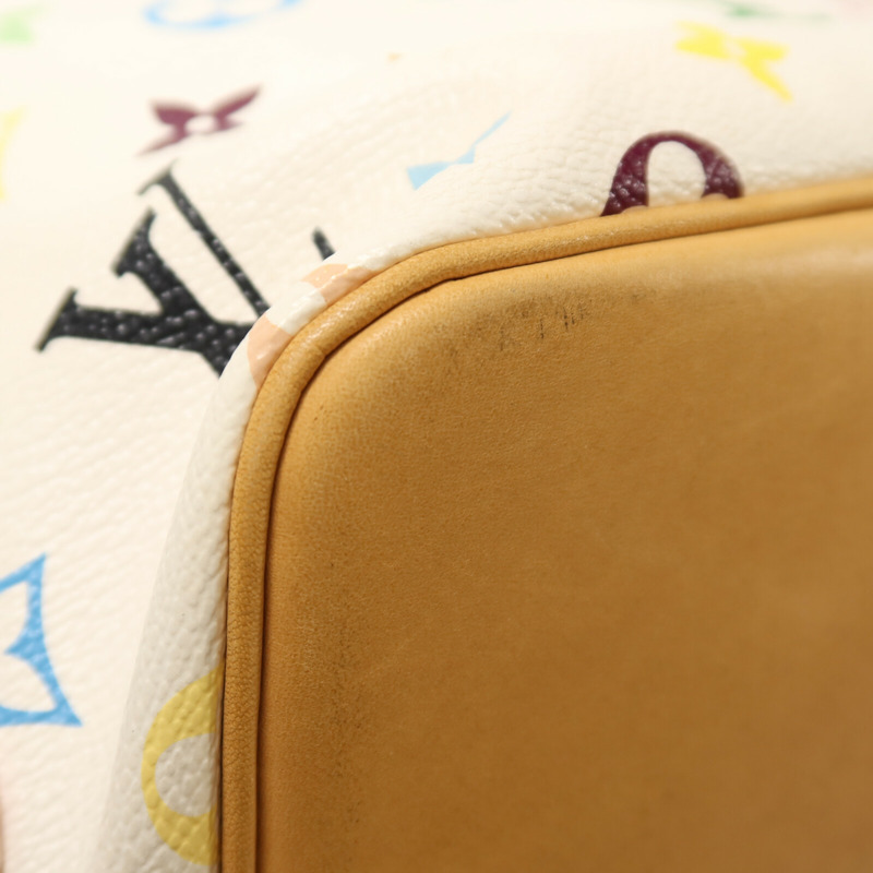 LOUIS VUITTON Monogram Multicolore Petit Noe金扣肩背袋-11