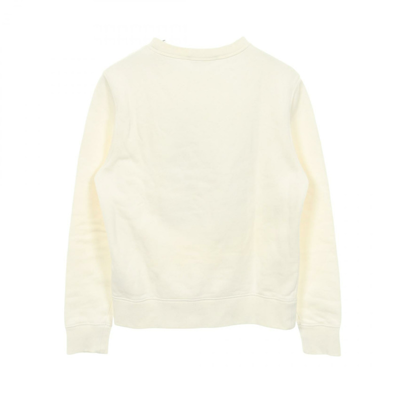 路易威登國家公園圖案運動衫，棉質人造絲混紡，白色多色，二手男士-1