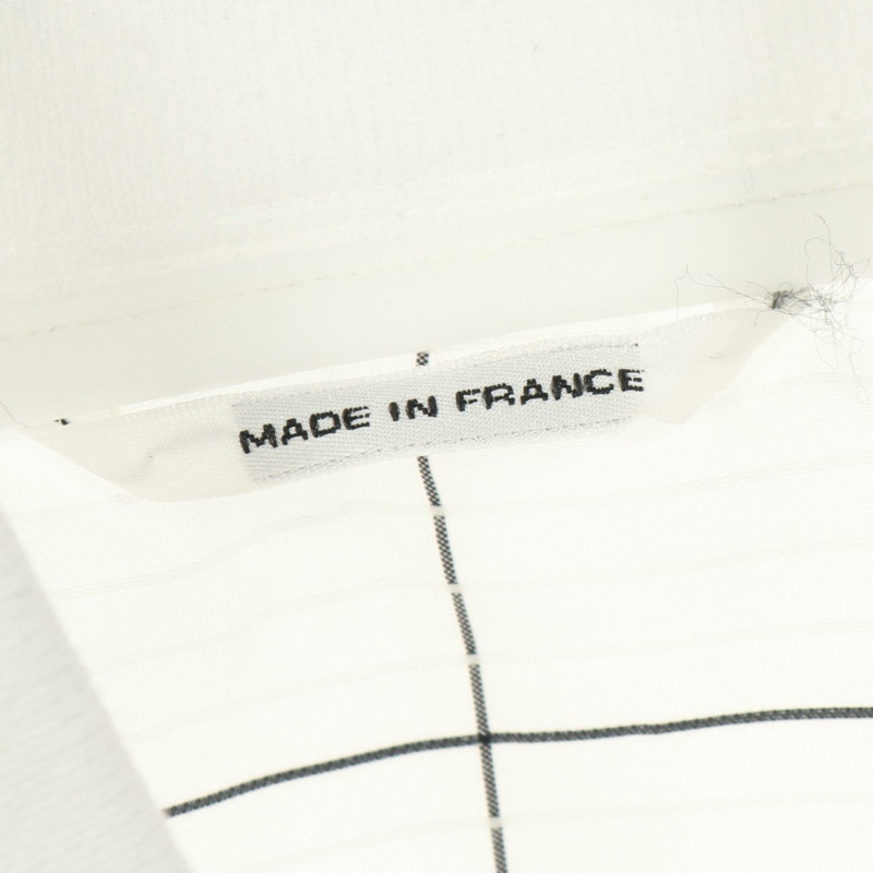 愛馬仕 (HERMES) 白色多色聚酯短夾克，二手男士48碼-4