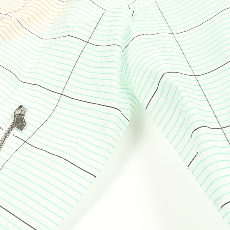 愛馬仕 (HERMES) 白色多色聚酯短夾克，二手男士48碼-8