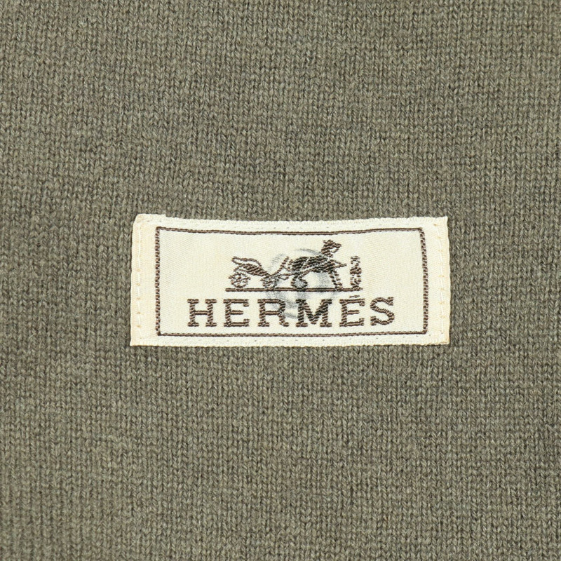 愛馬仕男士棕色尼龍短夾克，其他款式。-2