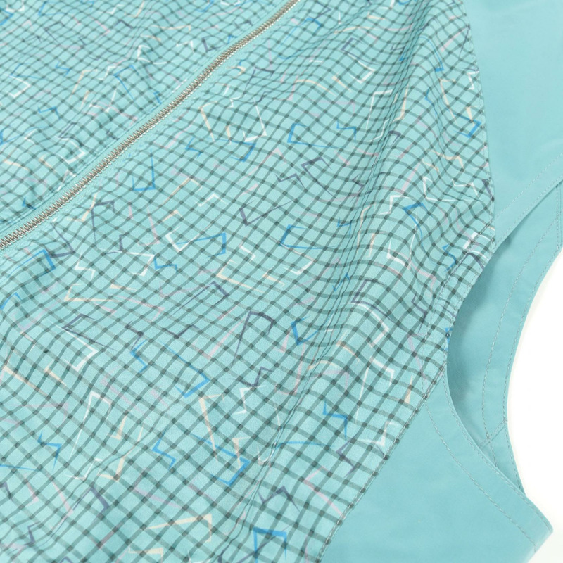 愛馬仕 H 標誌連帽背心，尼龍材質，綠色，二手，男士 48 碼-5