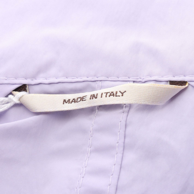 愛馬仕系列紐扣 其他外套 聚醯胺/棉 紫色 二手 女士-4