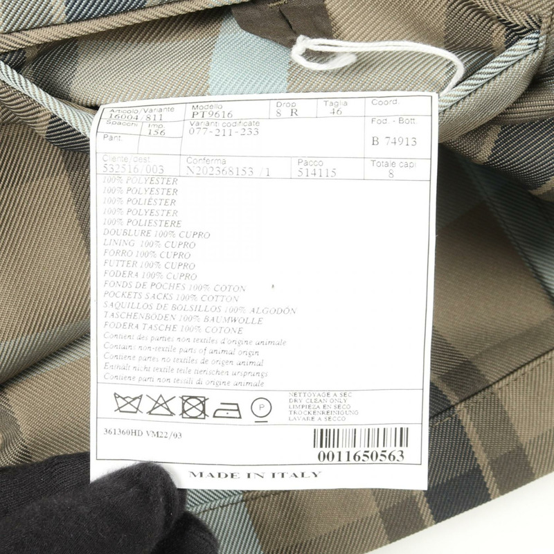 愛馬仕其他外套，聚酯纖維，綠色多色，二手男款-3