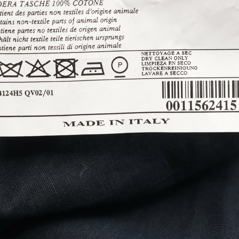 愛馬仕其他夾克 布料 海軍藍 二手 男士-4