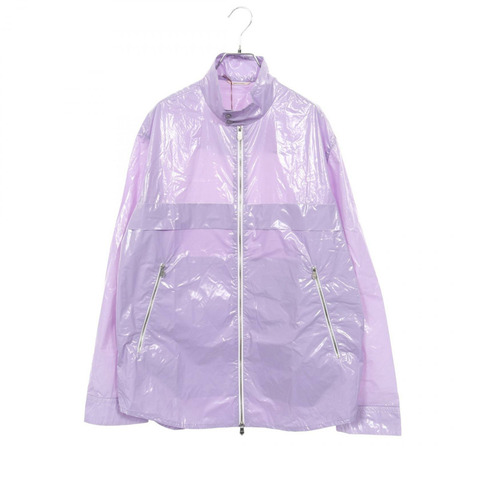 愛馬仕 Serie 紐扣拉鍊外套 Blouson #48 尼龍紫色二手男款