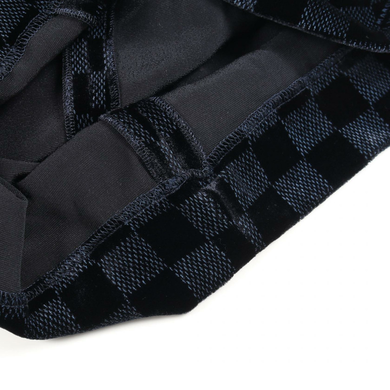 路易威登 Damier 長褲 #50 RM251MF JWM HSFP2W 人造絲海軍藍 二手男裝-7