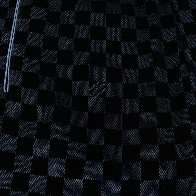 路易威登 Damier 長褲 #50 RM251MF JWM HSFP2W 人造絲海軍藍 二手男裝-8