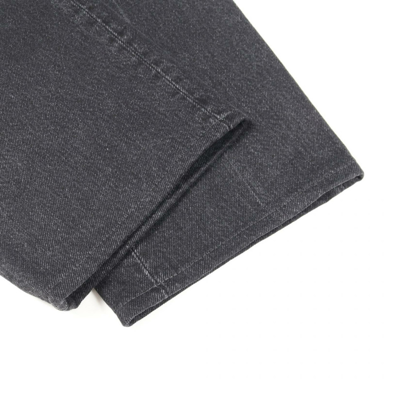 香奈兒山茶花連結牛仔長褲 #38 棉黑色二手女款 CC-6