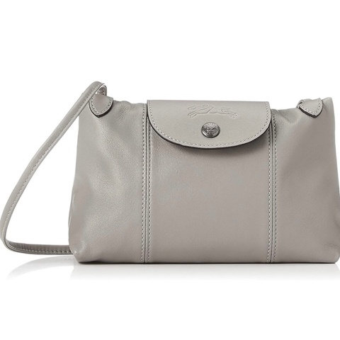 Longchamp xtra 郵差包/灰