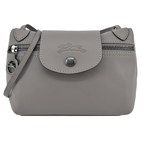 Longchamp xtra 郵差包/灰