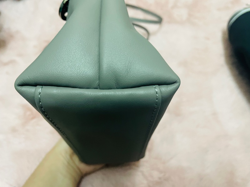 Longchamp xtra 郵差包/灰-5