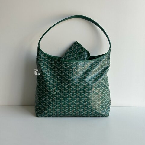 閒置新有購證🙌🏻 Goyard 戈雅 Hobo 綠色