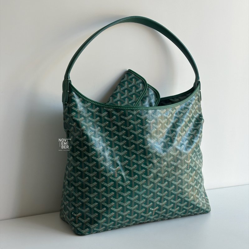 閒置新有購證🙌🏻 Goyard 戈雅 Hobo 綠色-1