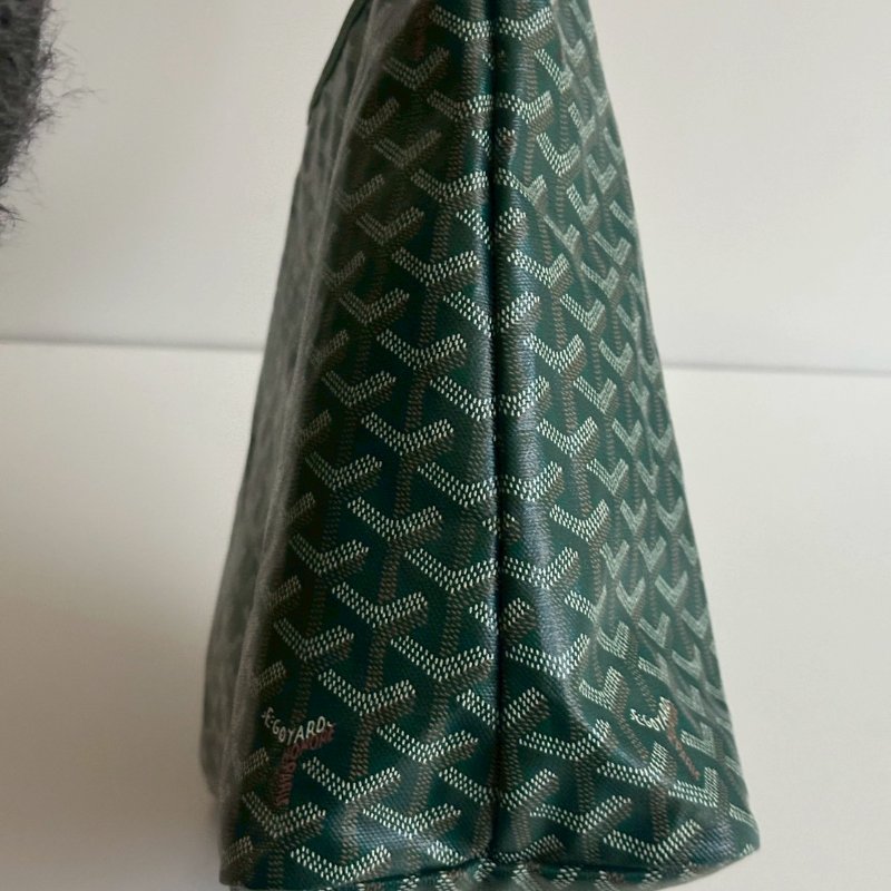 閒置新有購證🙌🏻 Goyard 戈雅 Hobo 綠色-7