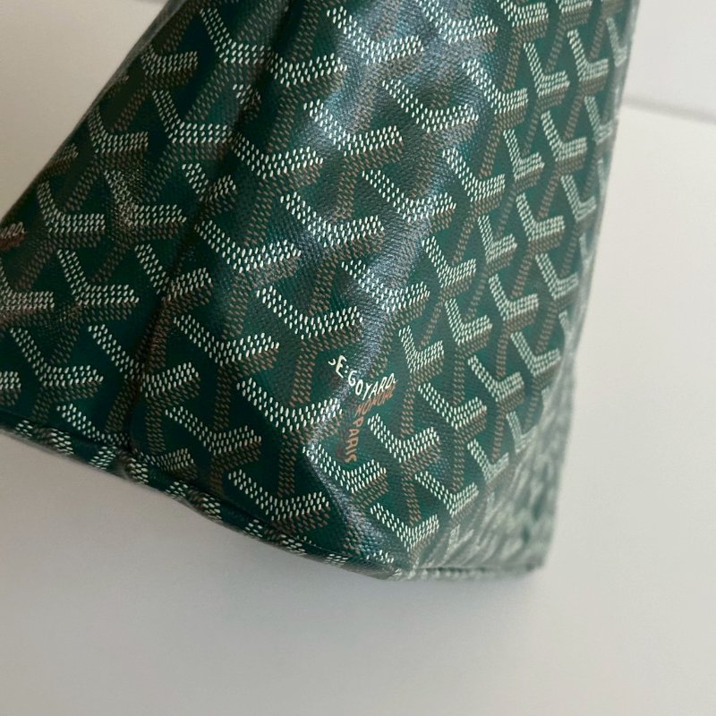 閒置新有購證🙌🏻 Goyard 戈雅 Hobo 綠色-8