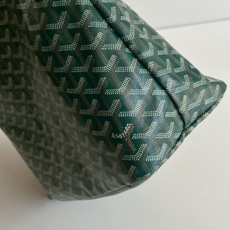 閒置新有購證🙌🏻 Goyard 戈雅 Hobo 綠色-10