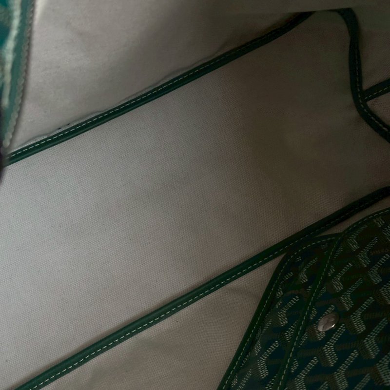 閒置新有購證🙌🏻 Goyard 戈雅 Hobo 綠色-14
