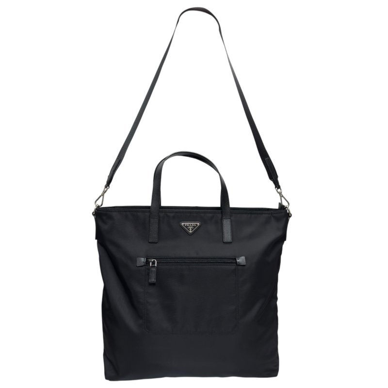 PRADA 三角標 2用袋-2