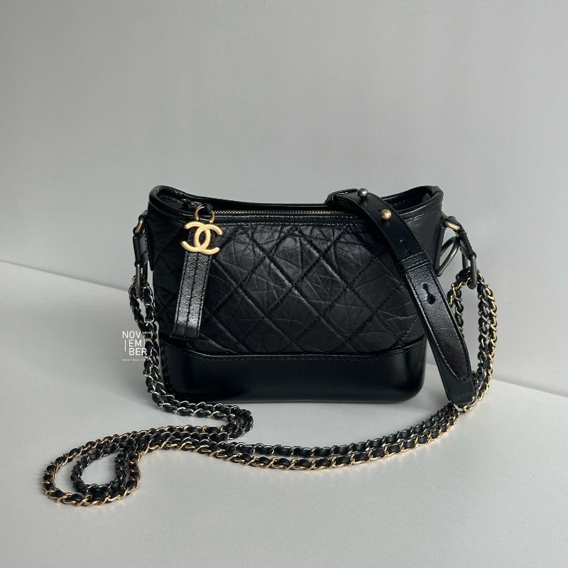 98新 🖤保卡款 Chanel 香奈兒 流浪包小號-0
