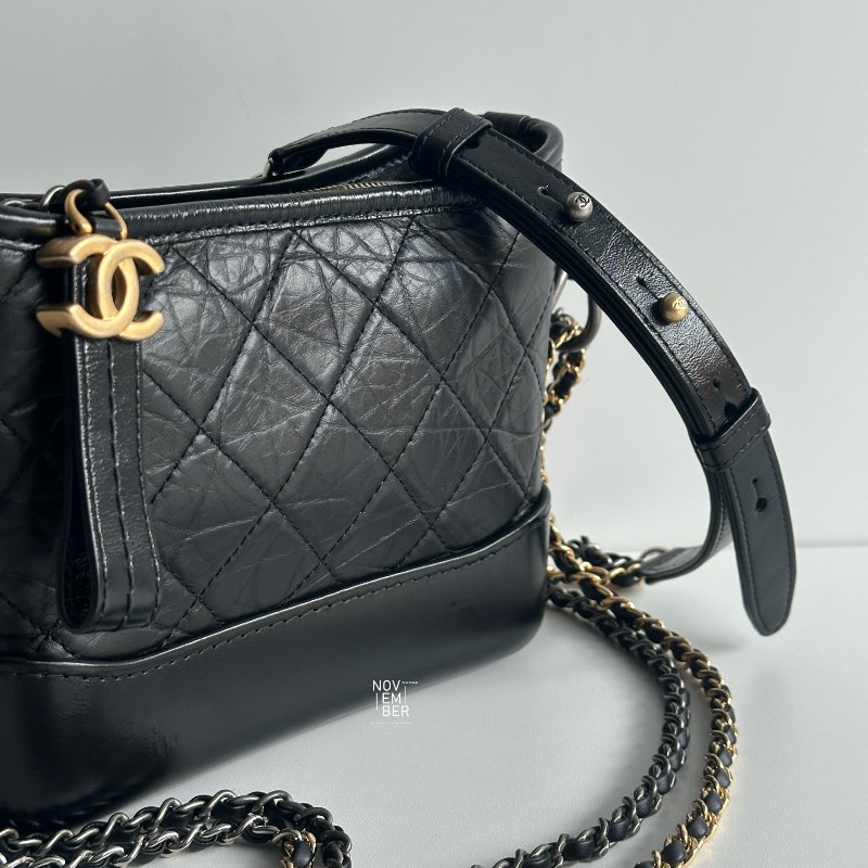 98新 🖤保卡款 Chanel 香奈兒 流浪包小號-1