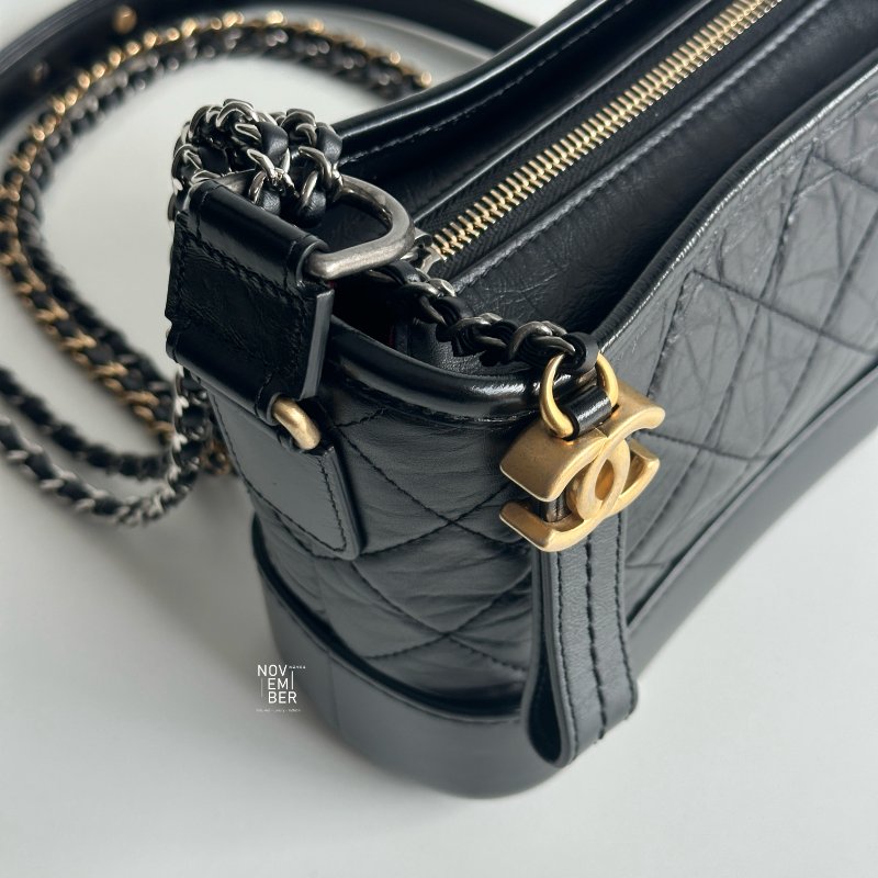 98新 🖤保卡款 Chanel 香奈兒 流浪包小號-5