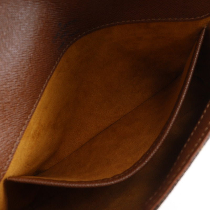 路易威登 Musette Tango 單肩包,短包 M51257,Monogram 帆布,2000 年款,棕色,SP0010,A5,磁扣,女士款-6