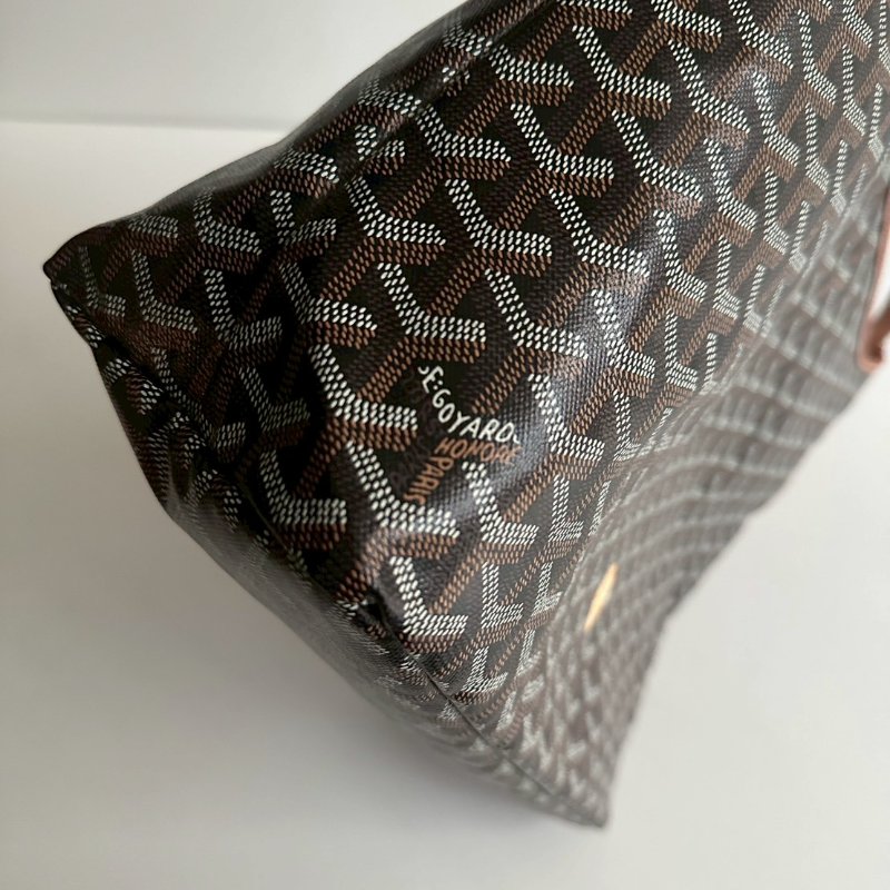 閒置新🤎 Goyard 戈雅 Hobo 棕 (手繪黃色愛心)-10