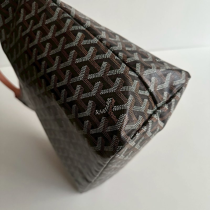 閒置新🤎 Goyard 戈雅 Hobo 棕 (手繪黃色愛心)-11