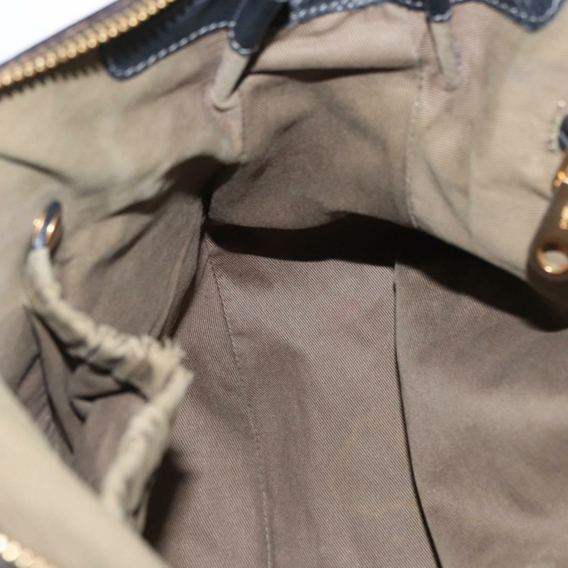 【日本直送】Chloe Mercy 手提包 皮革 兩用 黑色 金色 正品 166182-20