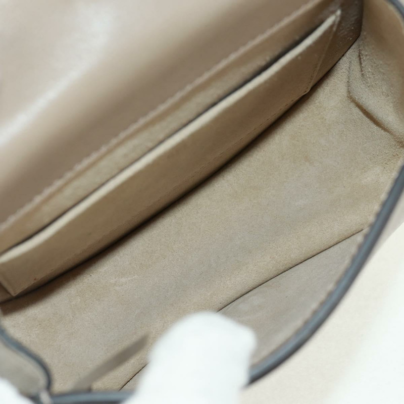 【日本直送】Chloe Nile 手提包 皮革 兩用 米色 金色 正品 169017V-9