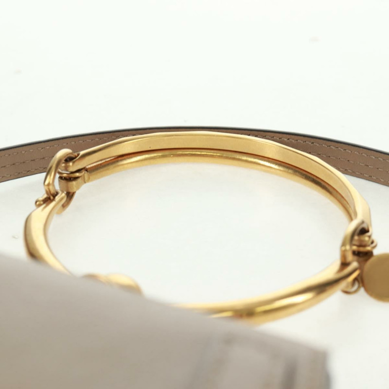【日本直送】Chloe Nile 手提包 皮革 兩用 米色 金色 正品 169017V-13