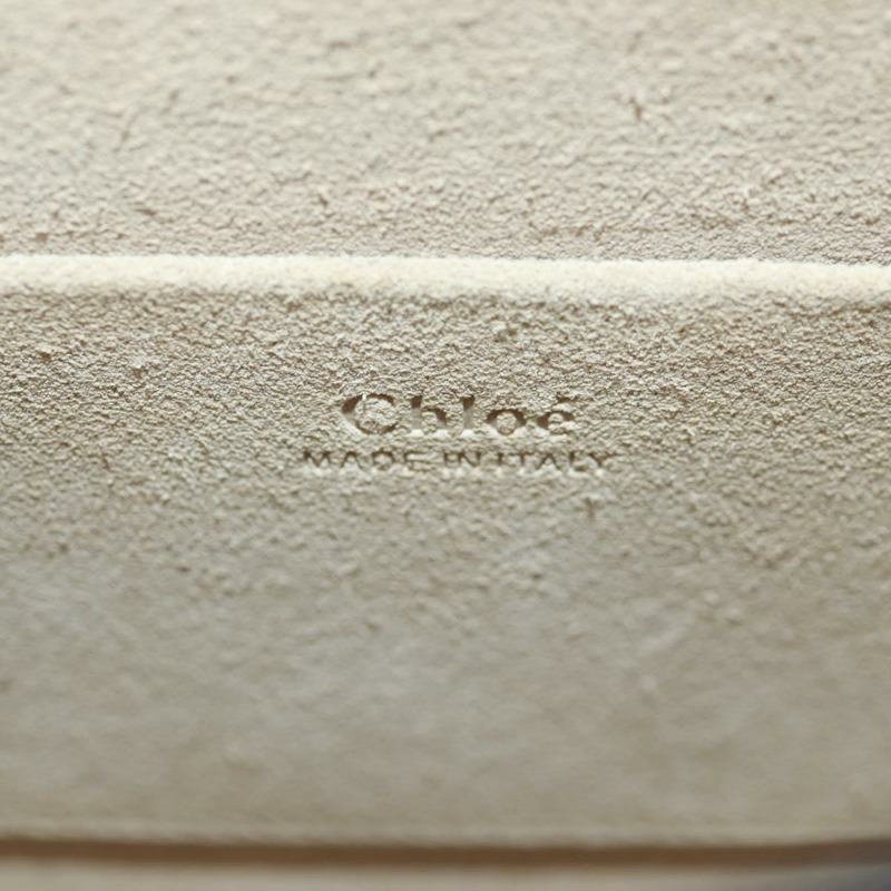 【日本直送】Chloe Nile 手提包 皮革 兩用 米色 金色 正品 169017V-22