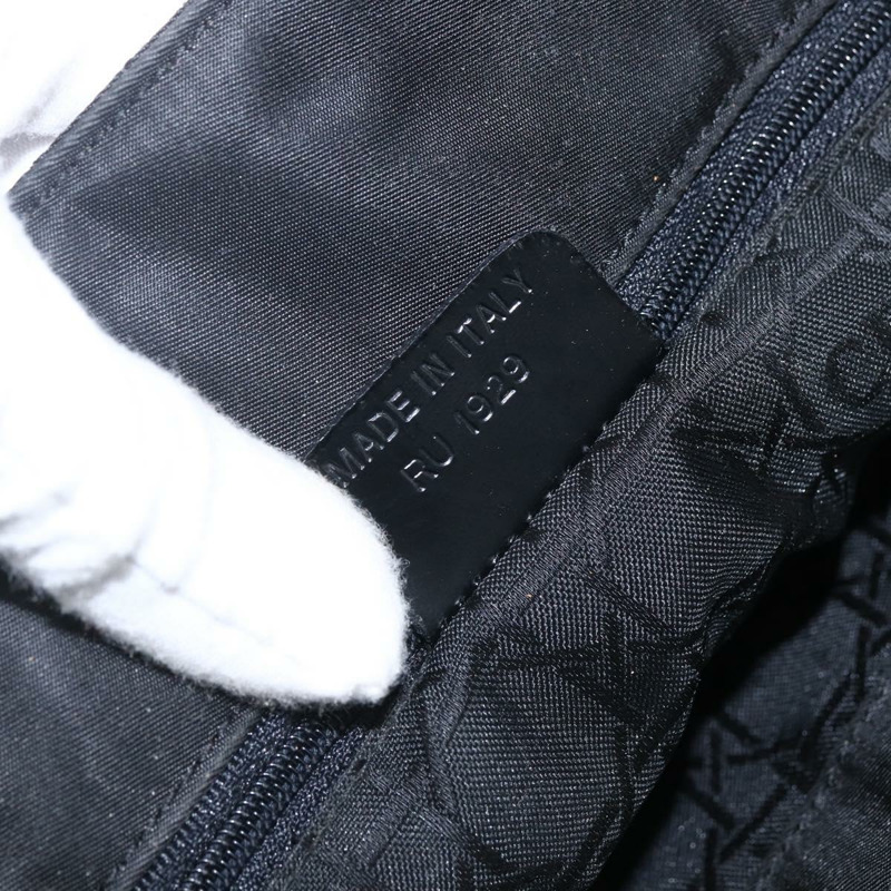 【日本直送】Christian Dior Lady Dior 手提包 尼龍 黑色 銀色 正品 ep13131-11