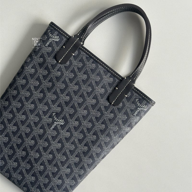 98新🩶 Goyard 戈雅 Poitiers PM Bag 灰-2