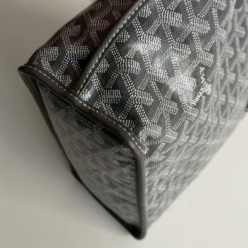 99新🆕 Goyard 戈雅 mini tote bag 灰色 (手繪向日葵與法鬥)-6