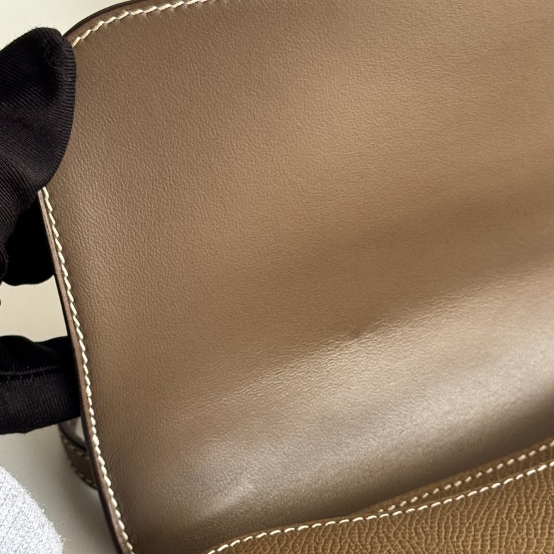 99新🆕 Hermès 愛馬仕 Mini Constance 大象灰色銀釦-12