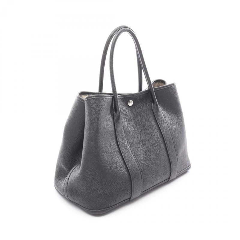 愛馬仕 Garden Party PM 手提包 C Negonda 黑色 SHW 二手女士-1