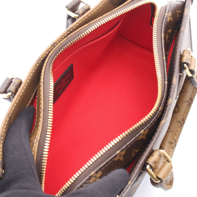 路易威登 On the Go EW 單肩手提包 M46653 Monogram Giant 棕色 二手 LV-2